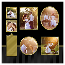 Scrapbook Pages, 8x8 with Classic Elegance Companion 2 design