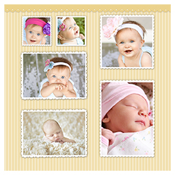 Scrapbook Pages, 8x8 with Our Baby Companion 1 design