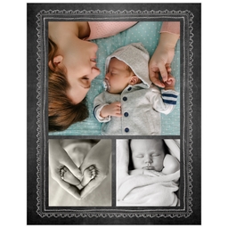 Poster, 11x14, Matte Photo Paper with Chalk Frame design