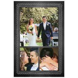 Poster, 12x18, Matte Photo Paper with Chalk Frame design