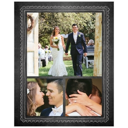 Poster, 16x20, Matte Photo Paper with Chalk Frame design