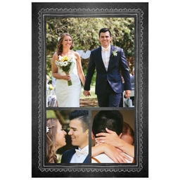 Poster, 20x30, Matte Photo Paper with Chalk Frame design