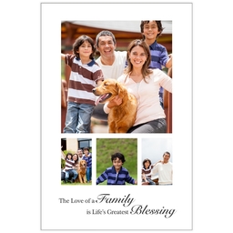 Poster, 20x30, Matte Photo Paper with Family Blessing design