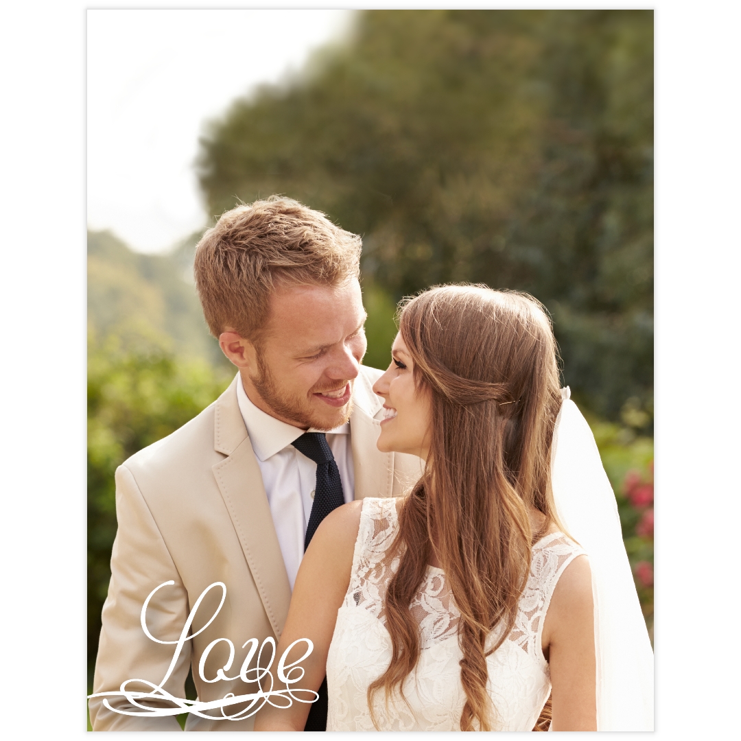 Poster con Foto Personalizzato Love – Smart Print