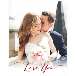 Poster, 11x14, Glossy Poster Paper with Love You Forever design