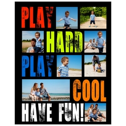 Poster, 11x14, Glossy Poster Paper with Play design