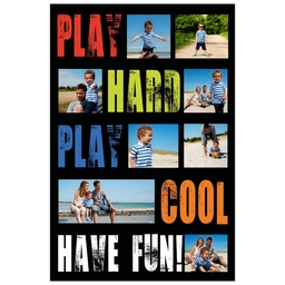 Poster, 12x18, Matte Photo Paper with Play design