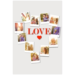 Poster, 20x30, Matte Photo Paper with Snapshot Heart design