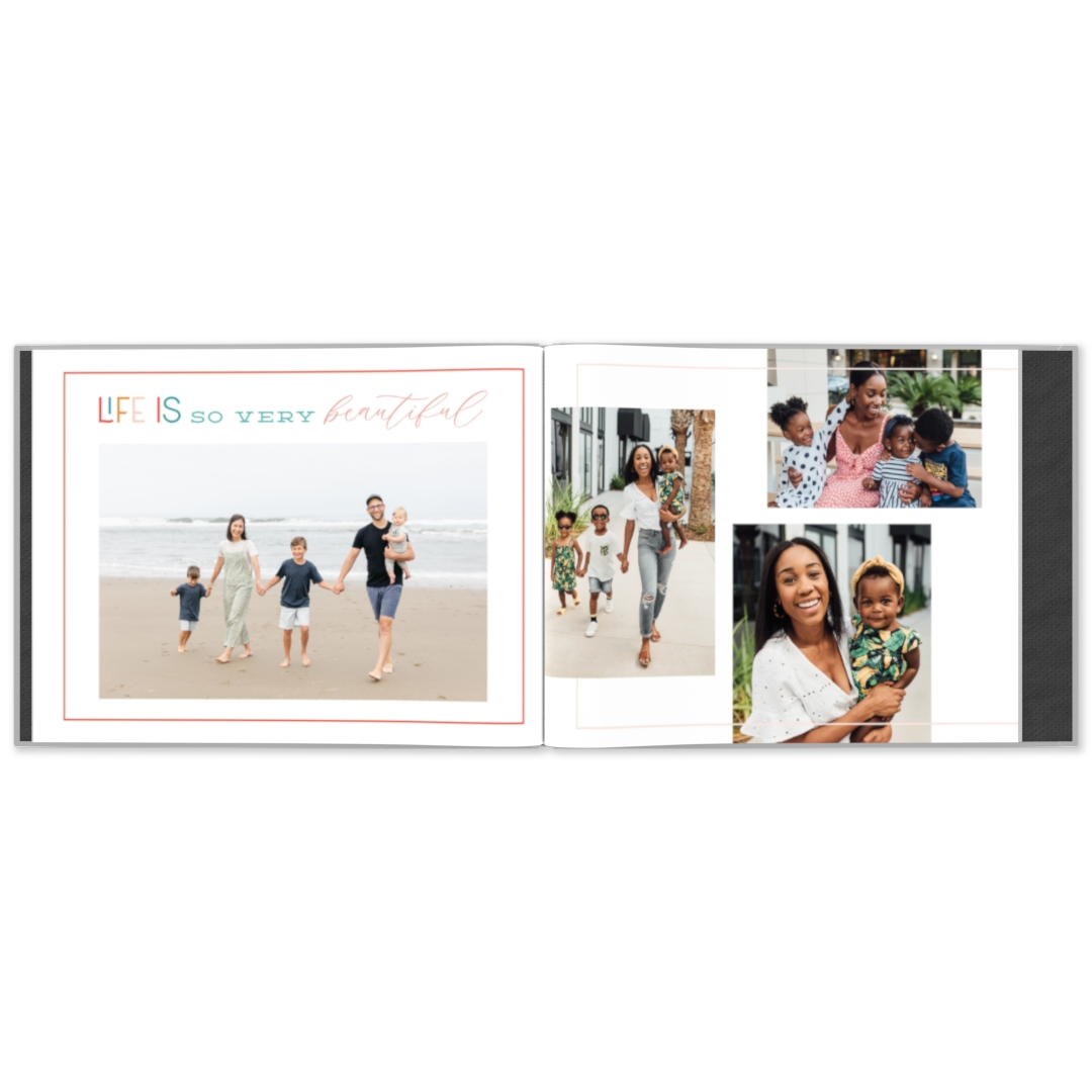 8x11 Same Day Custom Cover Photo Book