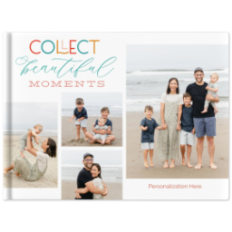 8x11 Leather Cover Photo Book with Beautiful Life design