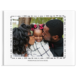 8x11 Linen Cover Photo Book with Classy Frames design