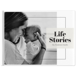 5x7 Soft Cover Photo Book with Memory Lane design