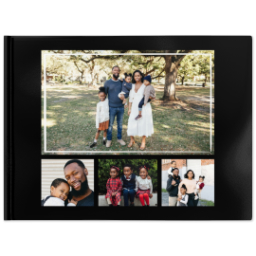 5x7 Paper Cover Photo Book with Monochrome Memories design