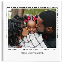 8x8 Hard Cover Photo Book with Classy Frames design