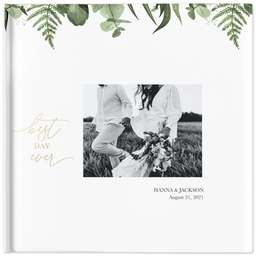 12x12 Hard Cover Photo Book with Micro Wedding design