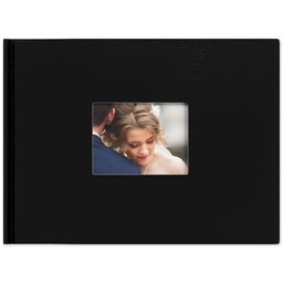 8x11 Leather Cover Photo Book with Art Deco design