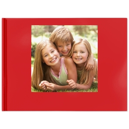 8x11 Layflat Photo Book, Matte Finish Cover with Brights design