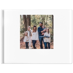 5x7 Hard Cover Photo Book with Classic White design