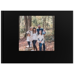 8x11 Soft Cover Photo Book with Classic Black design