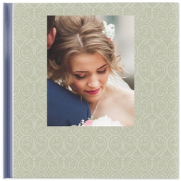 8x8 Hard Cover Photo Book with Damask Memory Book design