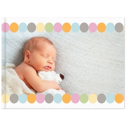 8x11 Premium Layflat Photo Book with Baby Animals design
