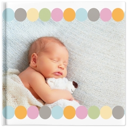 8x8 Hard Cover Photo Book with Baby Animals design
