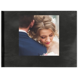 8x11 Layflat Photo Book, Matte Finish Cover with Elegant Chalkboard design