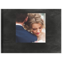 8x11 Soft Cover Photo Book with Elegant Chalkboard design