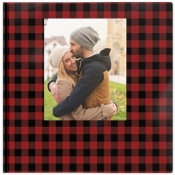 12x12 Hard Cover Photo Book with Forever Plaid design