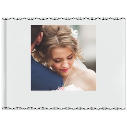 8x11 Layflat Photo Book, Matte Finish Cover with Gatsby design