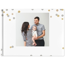 8x11 Hard Cover Photo Book with Glitter Balloon design