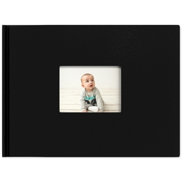 8x11 Leather Cover Photo Book with Glitter Balloon design