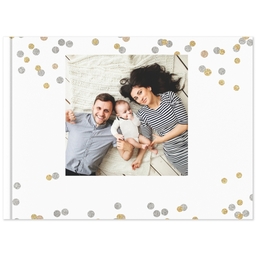 8x11 Soft Cover Photo Book with Glitter Balloon design