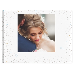 8x11 Hard Cover Photo Book with Hint Of Gold design