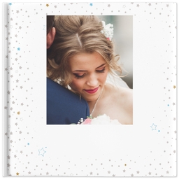 8x8 Hard Cover Photo Book with Hint Of Gold design