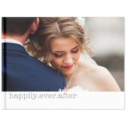 11x14 Layflat Photo Book with Fairytale Wedding design