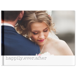 8x11 Hard Cover Photo Book with Fairytale Wedding design