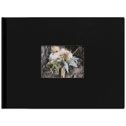 8x11 Leather Cover Photo Book with Fairytale Wedding design