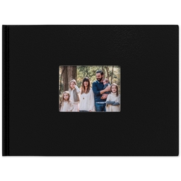 8x11 Leather Cover Photo Book with Floral design