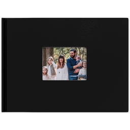 8x11 Leather Cover Photo Book with Geometric design