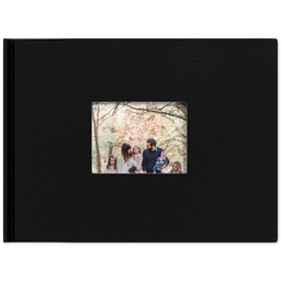 8x11 Leather Cover Photo Book with Gold Leaf design