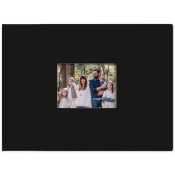 Same-Day 8x11 Linen Cover Photo Book with Floral design