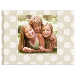 8x11 Layflat Photo Book with Kraft Paper Pop design