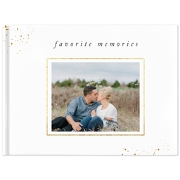 8x11 Layflat Photo Book, Matte Finish Cover with Loving Family design