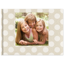8x11 Hard Cover Photo Book with Kraft Paper Pop design