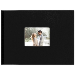 8x11 Leather Cover Photo Book with Lets Be Adventurers design