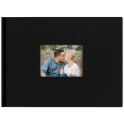 8x11 Leather Cover Photo Book with Loving Family design