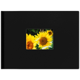 8x11 Leather Cover Photo Book with Metallic Kraft Pop design