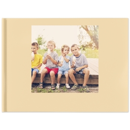8x11 Layflat Photo Book, Matte Finish Cover with Naturals design