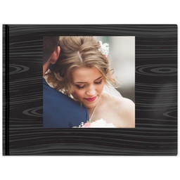 11x14 Layflat Photo Book with Onyx and Pearls design